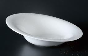 9&quot; Stone Grain Reverse Rim Bevelled Bowl