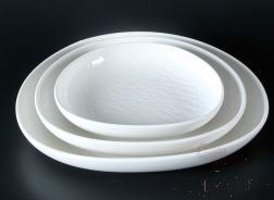 12&quot; Stone Grain Triangle Deep Plate