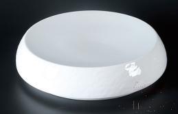 12&quot; Stone Grain Circular Hollow Plate