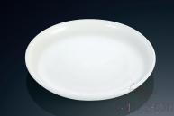 10&quot; Stone Grain Thick Rimmed Plate
