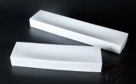 14&quot; Stone Grain High Top Rectangular Plate
