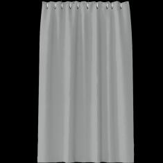 Monochrome Shower Curtain-Gray,PEVA,180*180cm