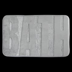 Bath Floor Mat-Gray,Dacron,45*75cm