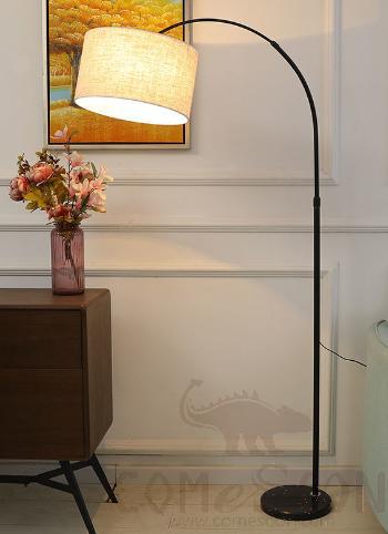 Fishing Floor Lamp, Hardware+Fabric