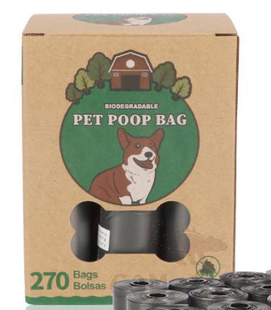 18 Rolls Of Pet Bags,9.5*9.5*12.6cm