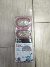 Shower Curtain Ring-Light Pink,PS,6*19*2cm