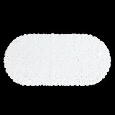 Stone Grain Anti-Slip  Mat-White,PVC,69*35cm