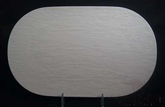 G095 Series - 14&quot; Long Plate - Matt White