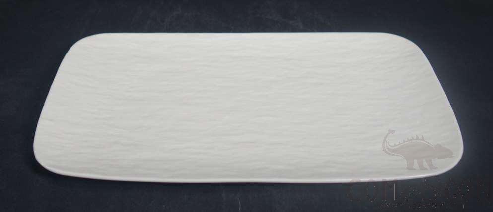 G095 Series - 9&quot; Rectangular Plate - Matt White