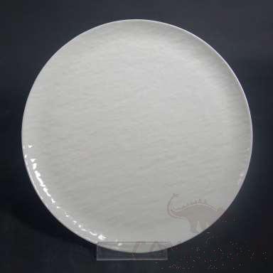 G095 Series - 9.25&quot; Round Plate - Matt White