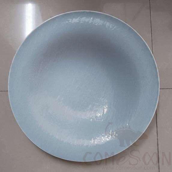 20118 Series-14.5&quot; Beveled Edge Plate-Blue