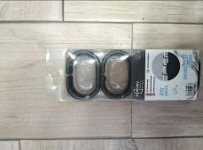 Shower Curtain Ring-Black,PS,6*19*2cm