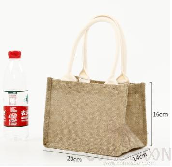 Jute Sling Bag, Burlap, 20*16*14cm