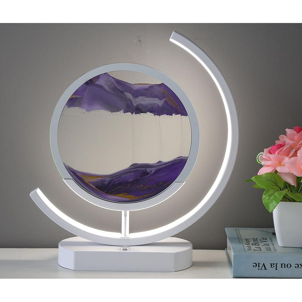 Big Moon Quicksand Lamp, Metal+Glass, 180*90*325M