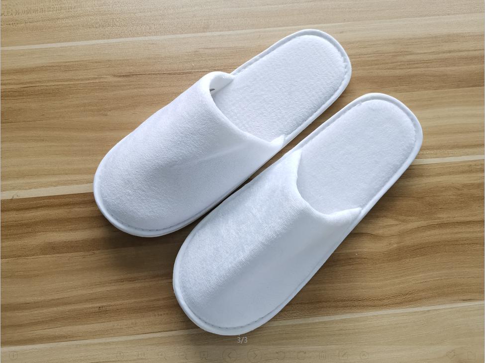 Slippers-Polyester Sheared Fabric,L280mm