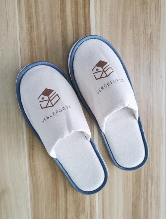 Slippers-Linen Fabric,L280mm