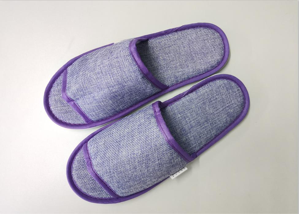 Slippers-Linen Fabric,L280mm