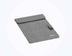 Notepad Holder,PU,130*195/40mm   grey collection