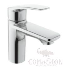 Single-Hole Basin Mixer With Raised Handles And Push Button Waste, Hardware, Chrome Plated, Class A (American Standard)