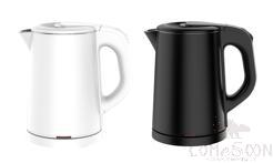 0.8L Double-decker anti-scald electric kettle, 220V50Hz, 1000W, 195*133mm