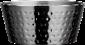 Dot Slanted Snack Bowl, 201/430 SS + Aluminum + 304 SS, Φ110xΦ80xH70mm