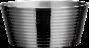 Diamond Horizontal Slant Snack Bowl, 201/430 SS + Aluminum + 304 SS, Φ100xΦ80xH45mm