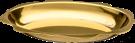 443 Oval Gold Plated Disc, 201/430 SS + Aluminum + 304 SS, 400×270x30mm