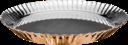 Rose Gold Roma Lace Plate, 201/430 SS + Aluminum + 304 SS, Φ240x30mm