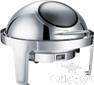 350mm PAN Stainless Steel Round Lidded Dining Chafing Dish (Partially Visible), 6L, 477*468*448mm