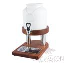White Ceramic Milk Dispenser, 6.5L, 260x385x435mm