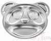 Panda Fast Food Plate, 304 SS, Electrolytic