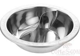 Chinese Clear Soup Pot (Deep), 201 SS, ∅34cm, Thickness 1.0mm