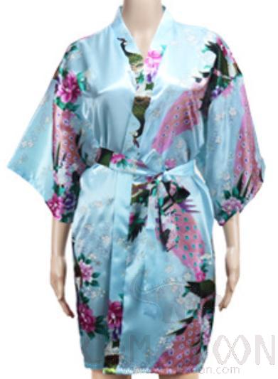 Bathrobe-Peacock