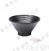 8&quot; Pointed Bottom Threaded Bowl (Frosted), Matte Black, MF, 202*202*103mm