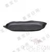 12.6&quot; Pea Shell Plate (Frosted), Matte Black, MF, 320*140*30mm