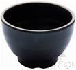 5&quot; Traditional Bowl, Matte Black Yellow Border, MF, 116*116*61mm