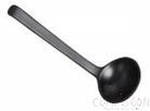 Turtle Shell Spoon, Black, MF, 195*67mm