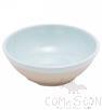 5.4&quot; Round Bowl, Light Blue Green Spray Dots, MF, 138*43mm