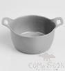 8.3&quot; Double Ear Bowl, Light Grey, MF, 212*158*101mm