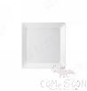 12&quot; Square Plate, Porcelain White, MF, L305*W305*H32mm