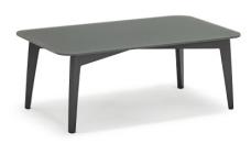 Diva alum glass Table