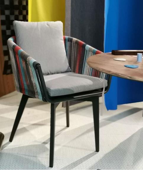 Diva alum rope dinning chair