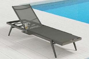 Alum Diva lounger