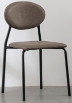 Chair, PU+sprayed iron legs
, 48*41.5*81.5*45cm 