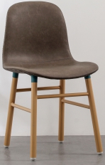 Chair, PU+transfer iron leg
, 50*49*81*SH45cm 