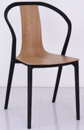 Chair, PP legs + solid wood seat board
, 57*53.5*89*47cm