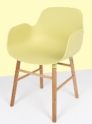 Chair, PP seat plate + heat transfer iron leg
, 53*53.5*79.5*44.5cm