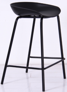 Chair, PP seat plate + sprayed iron legs
, 49*46*75.7cm