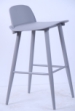 Chair, PP seat plate + PP backrest + sprayed iron legs
, 45*42*75.5*60cm