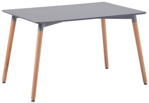 Table, MDF matte spray paint + spray iron frame + beech wood legs
, 120*60*74cm